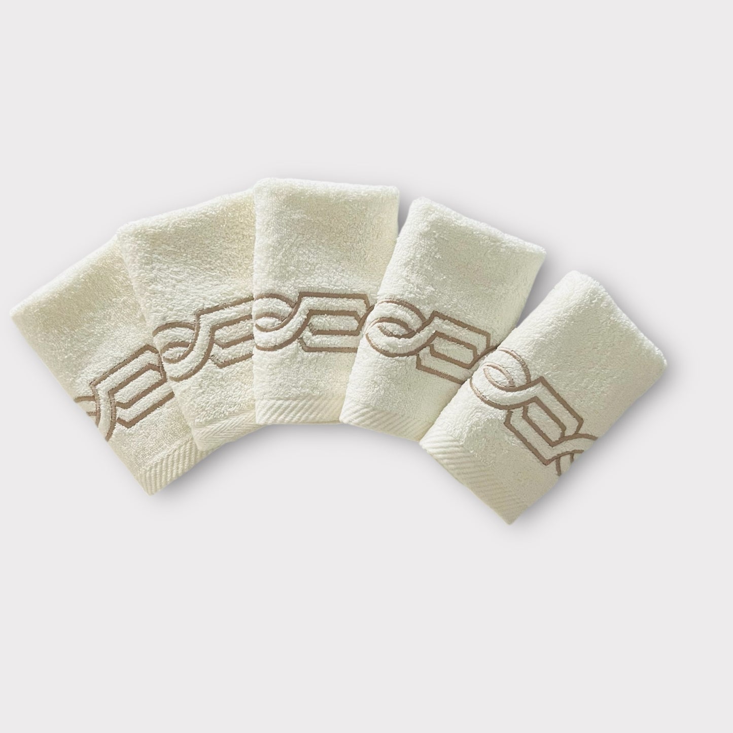 Guest Set Chains - Gold Thread on Cream