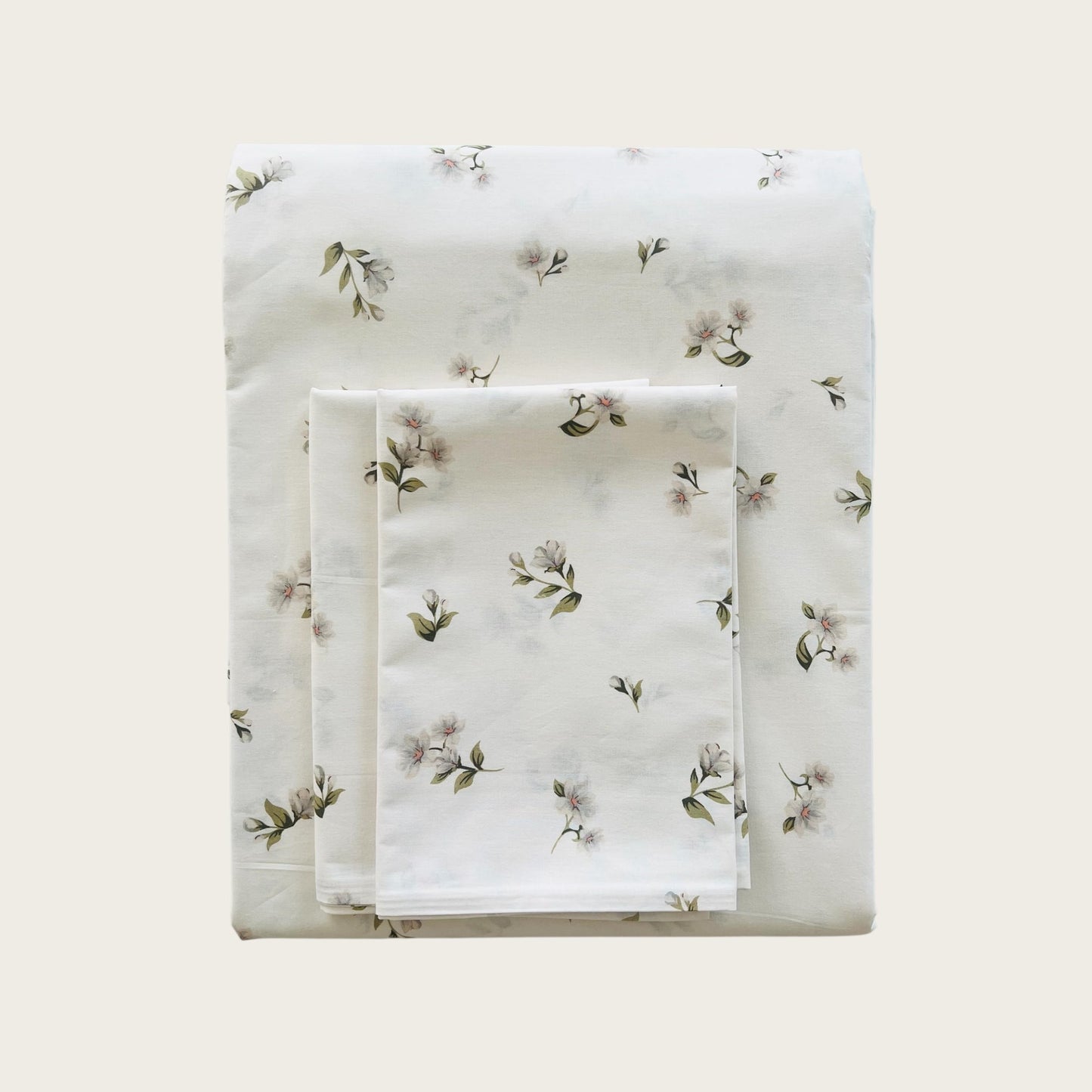 Duvet Set - White Blossom