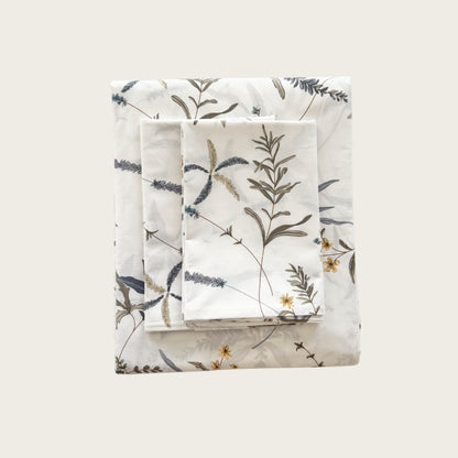 Duvet Set - Blue Kissed Petals