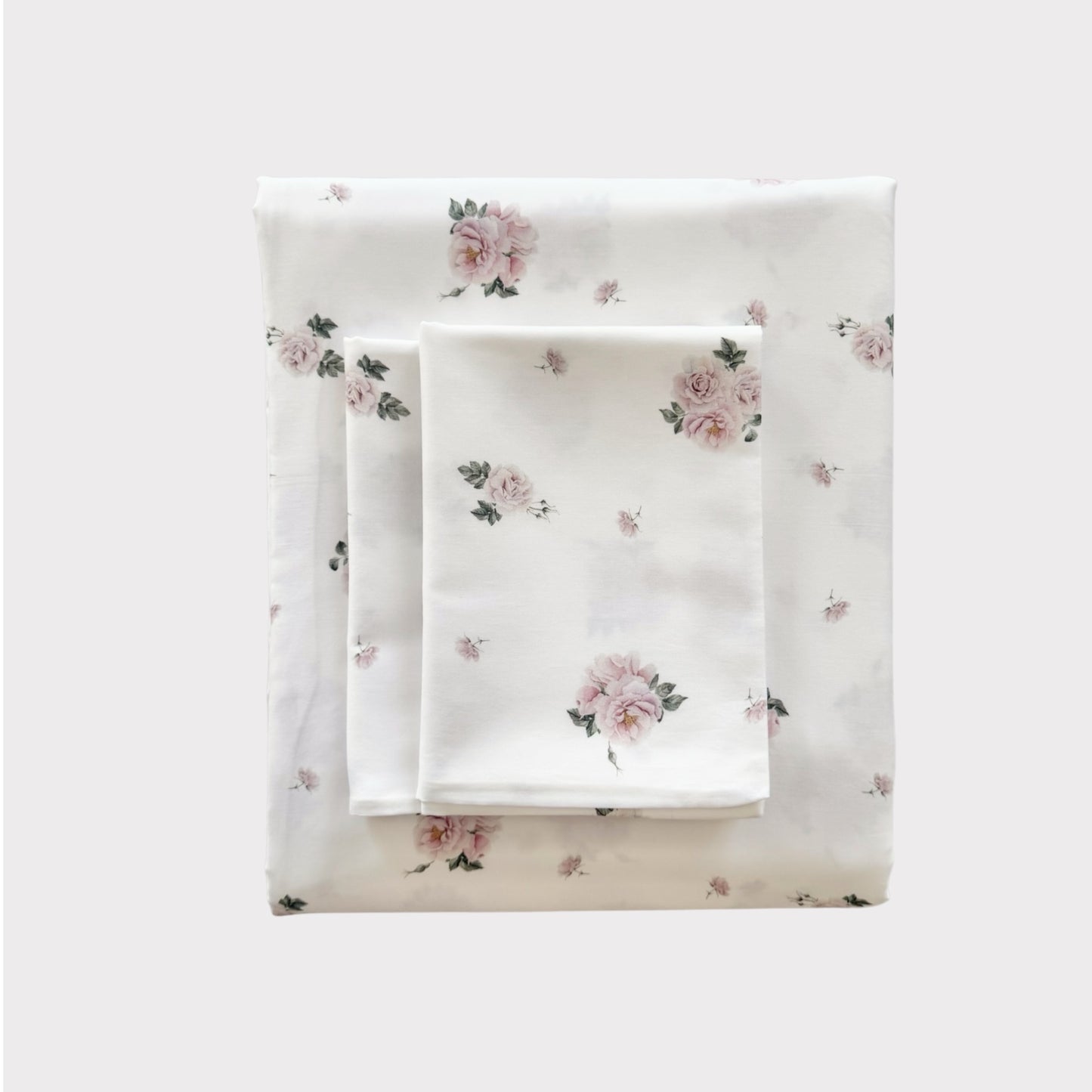 Duvet Set -Blush Rose