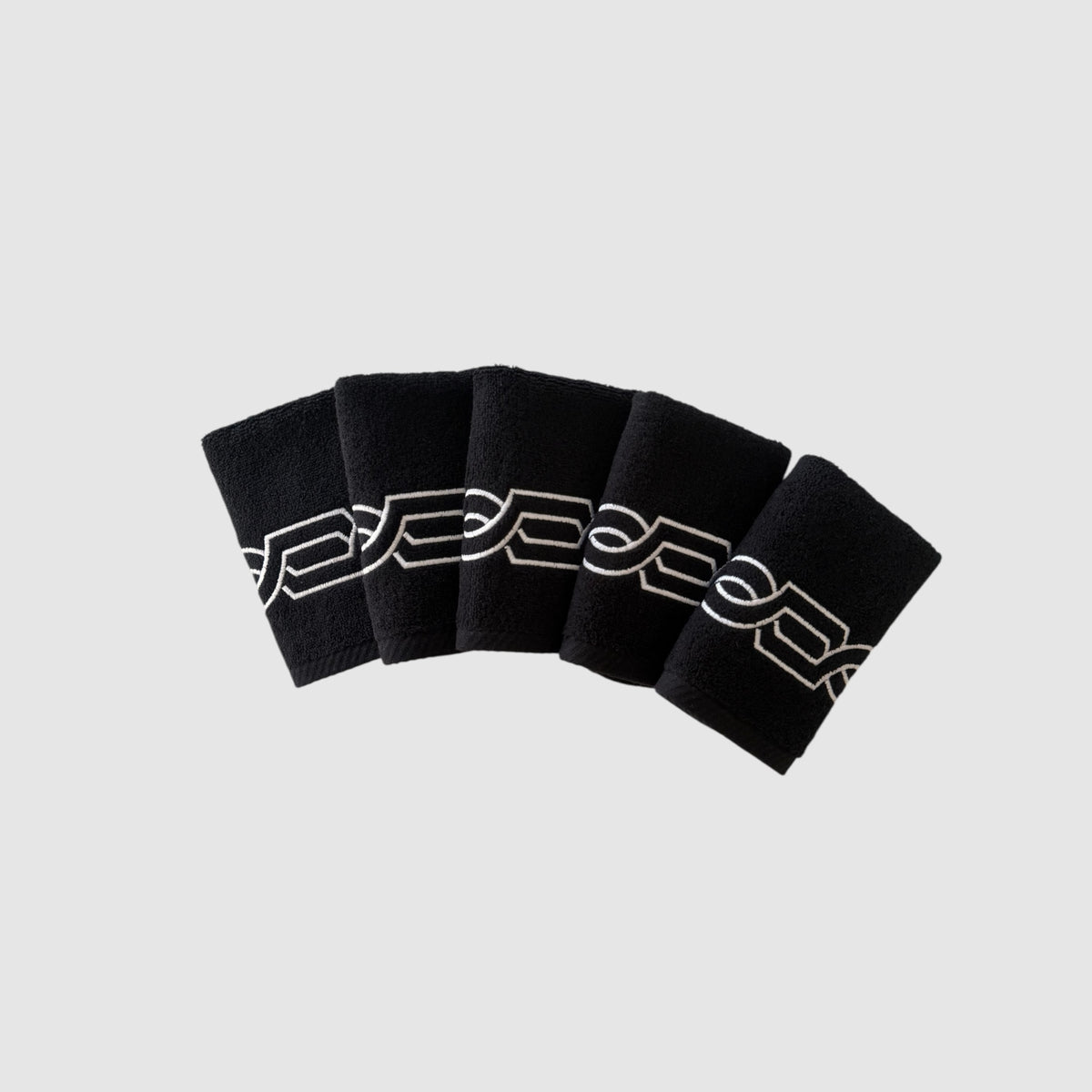 Guest Set Chains - White Thread on Black