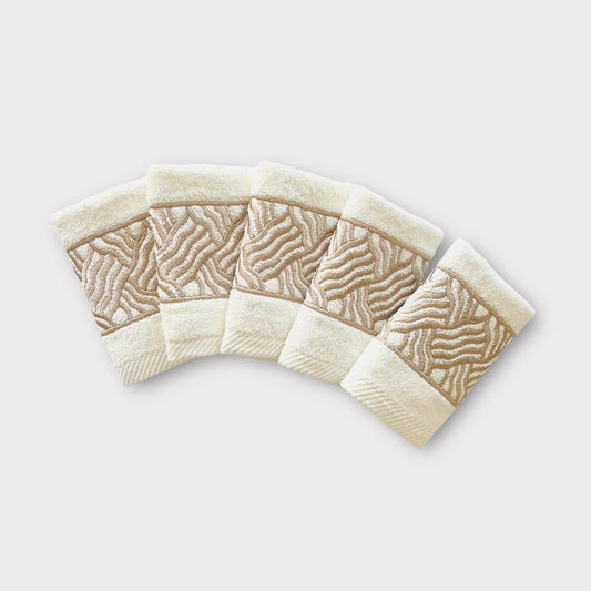 Guest Set Branch - Gold Thread on Cream