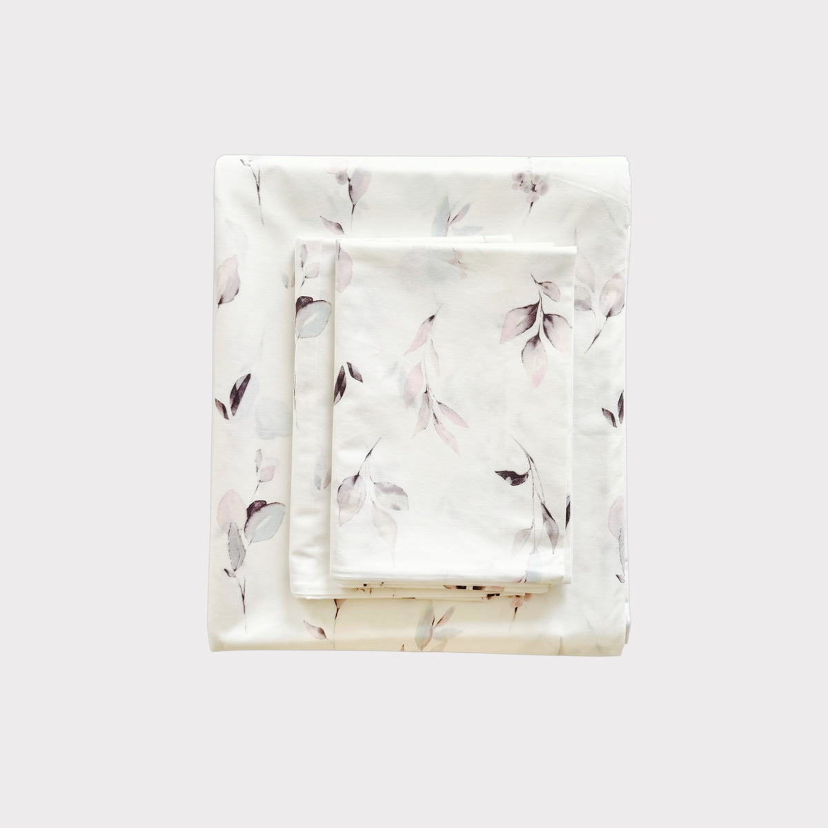 Essential Sheet Set -  Blush Willow Leaf