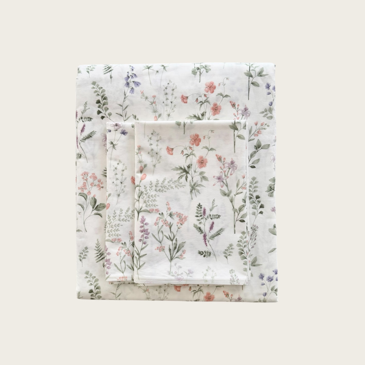 Essential Sheet Set -  Rosebud Meadow