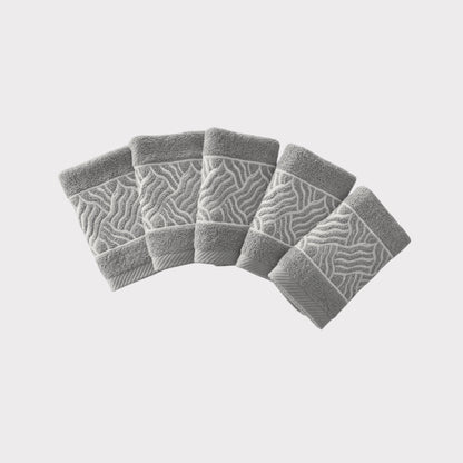 Guest Set Branch - White Thread on Gray