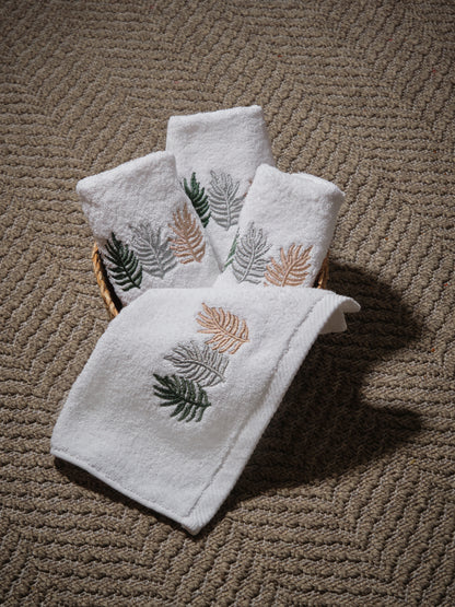 Guest Set 3 Leaves - White