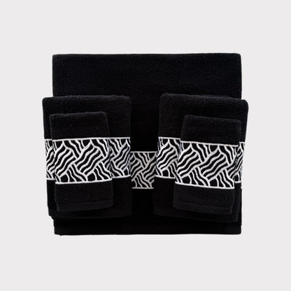 Whole Set Branch - White Thread on Black