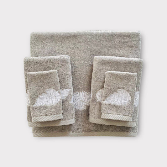 Whole Set Autumn - White Thread on Grey