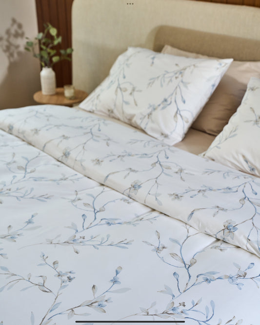 Duvet Set - Frosted Grove Blue Haze