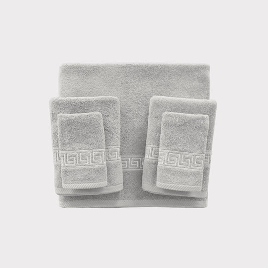 Whole Set Squares - White Thread on Grey