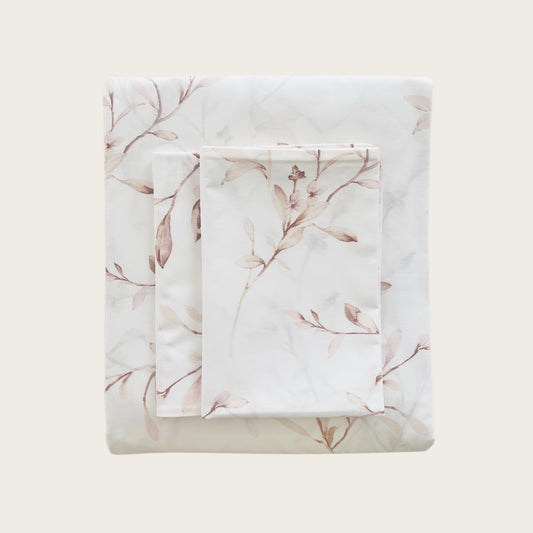 Duvet Set - Blush Frosted Grove