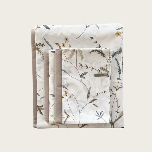 Sheet Set -  Blue Kissed Petals