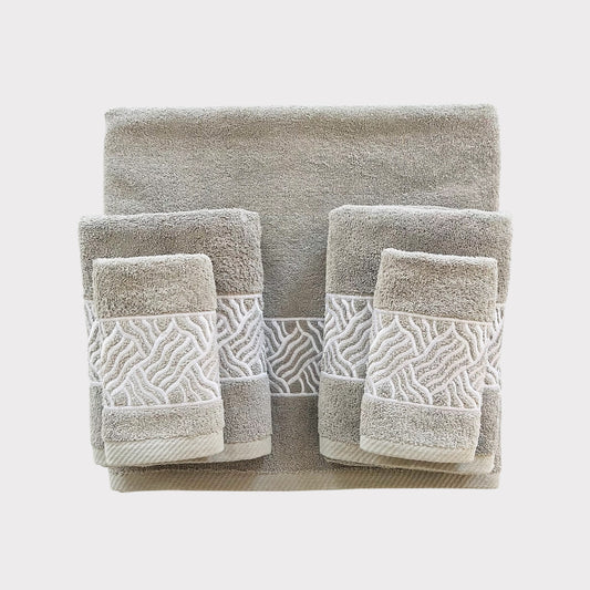 Whole Set Branch - White Thread on Grey